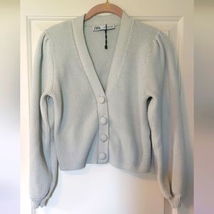 Zara Cropped Cardigan NWOT  Size S